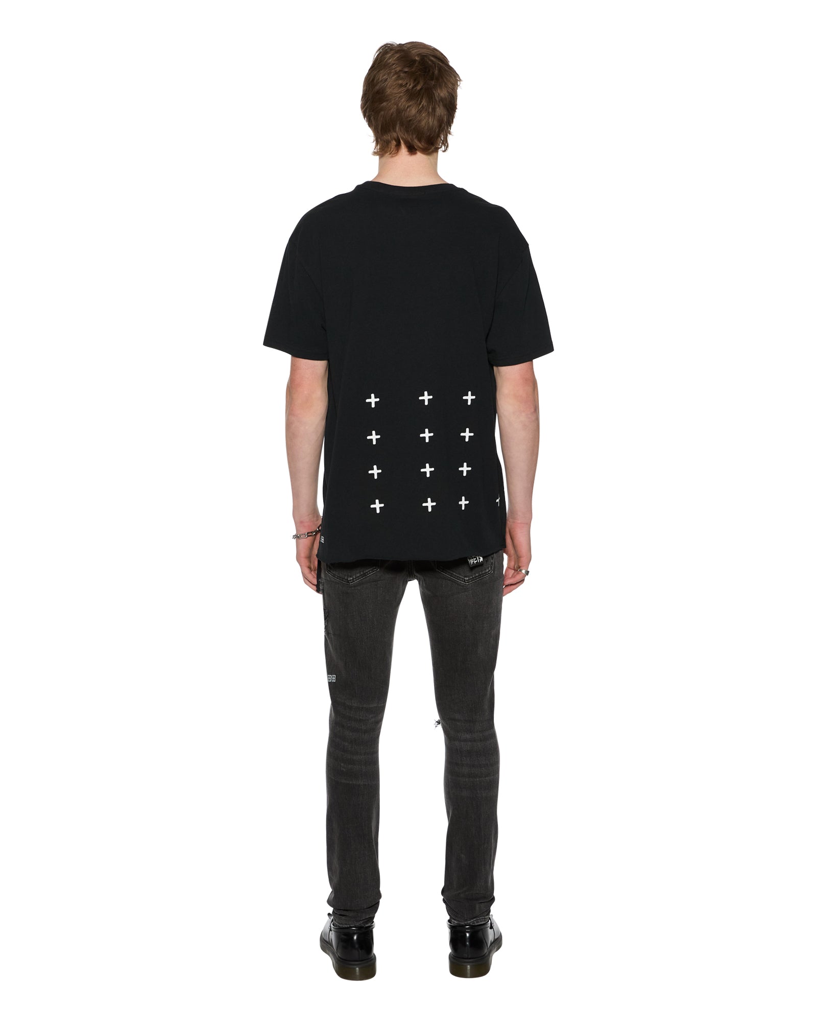 Buy 4 x 4 Biggie Ss Tee Jet Black | Ksubi - Image 7