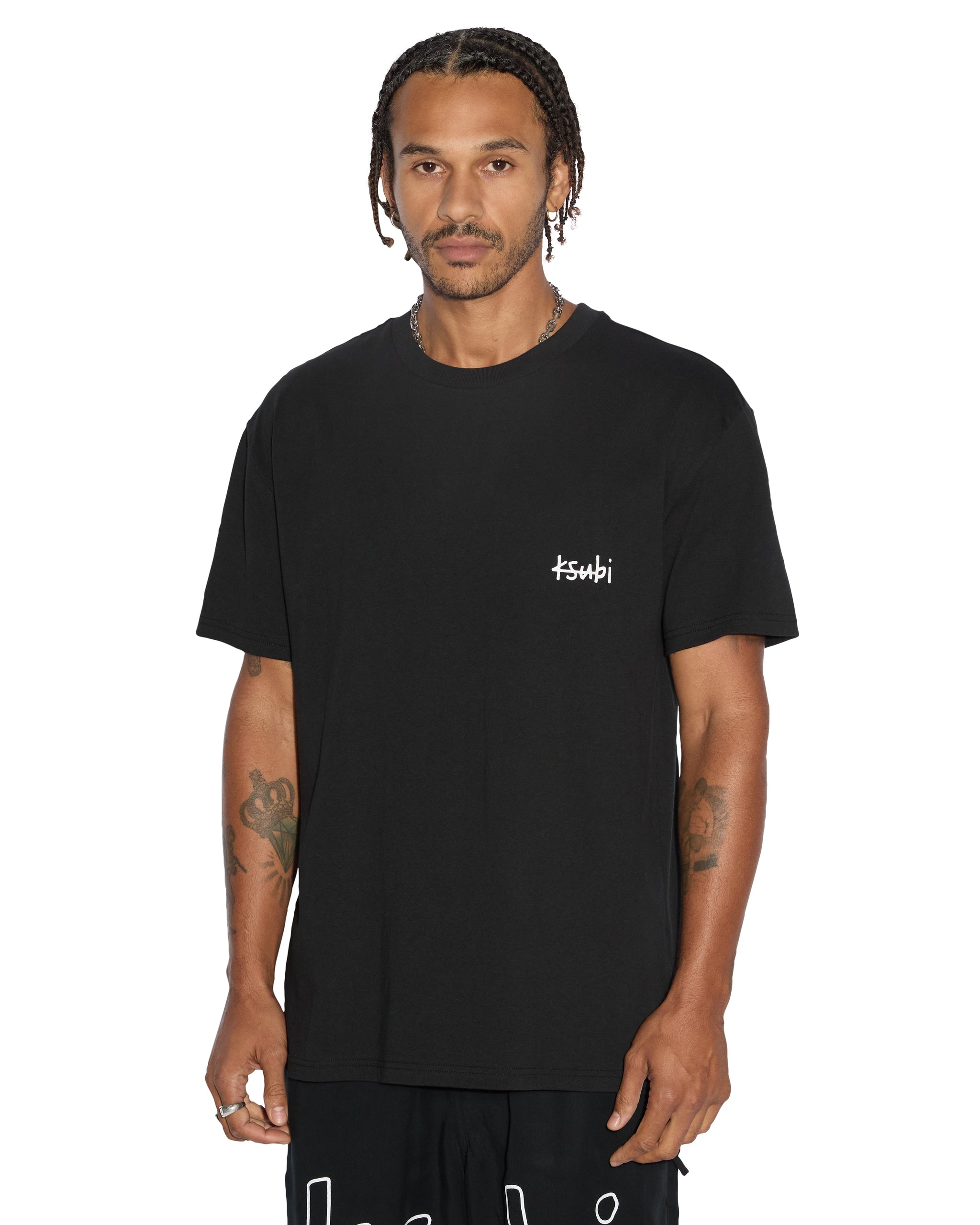 All Day Biggie Short Sleeve Mens T-Shirt - Jet Black