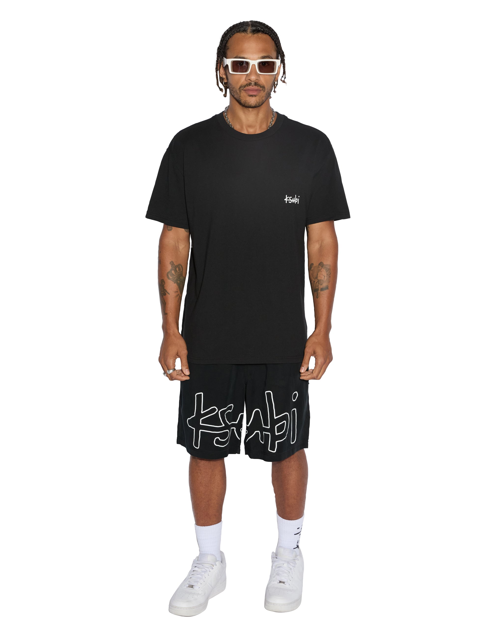 All Day Biggie Short Sleeve Mens T-Shirt - Jet Black - Image 2
