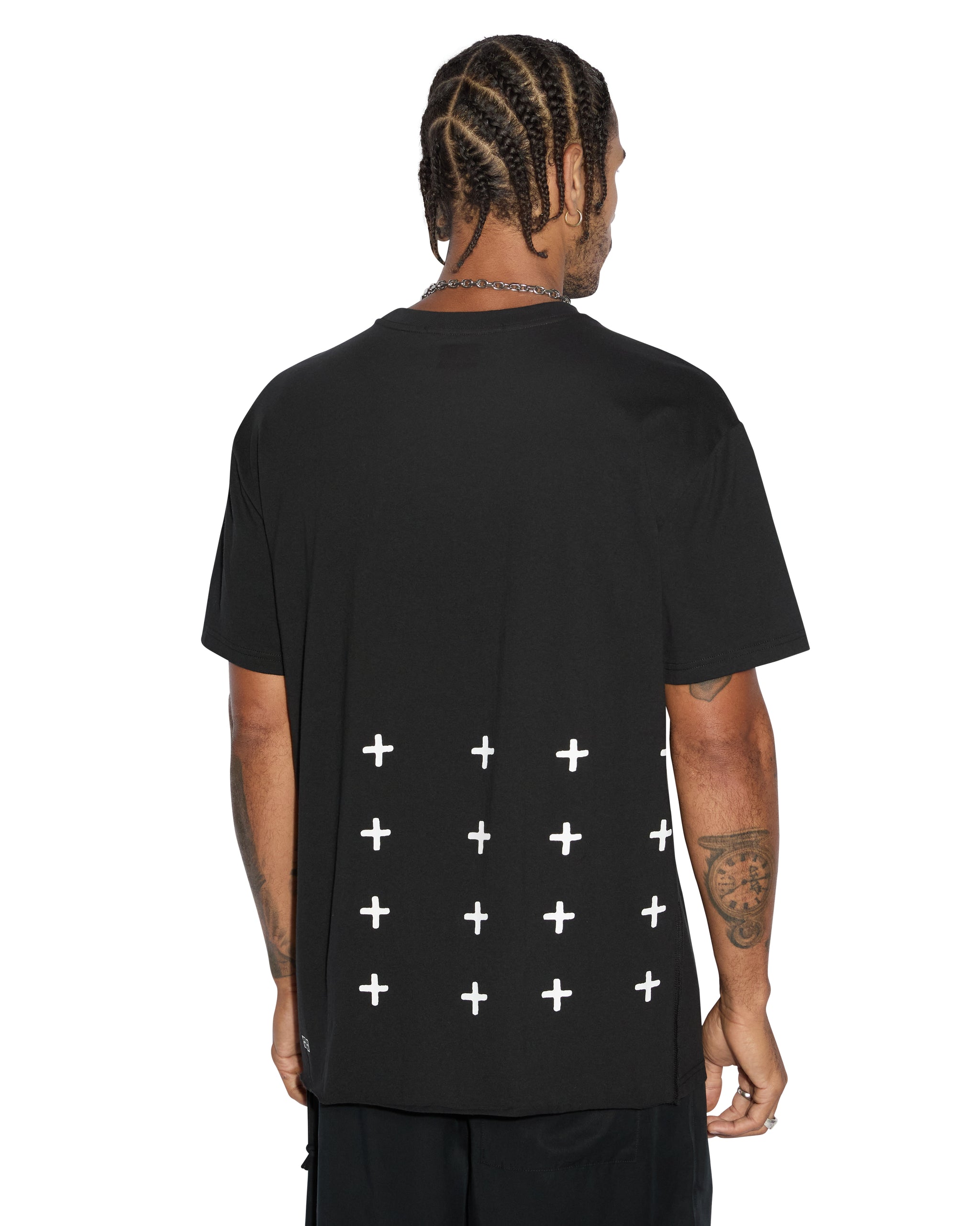 All Day Biggie Short Sleeve Mens T-Shirt - Jet Black - Image 3