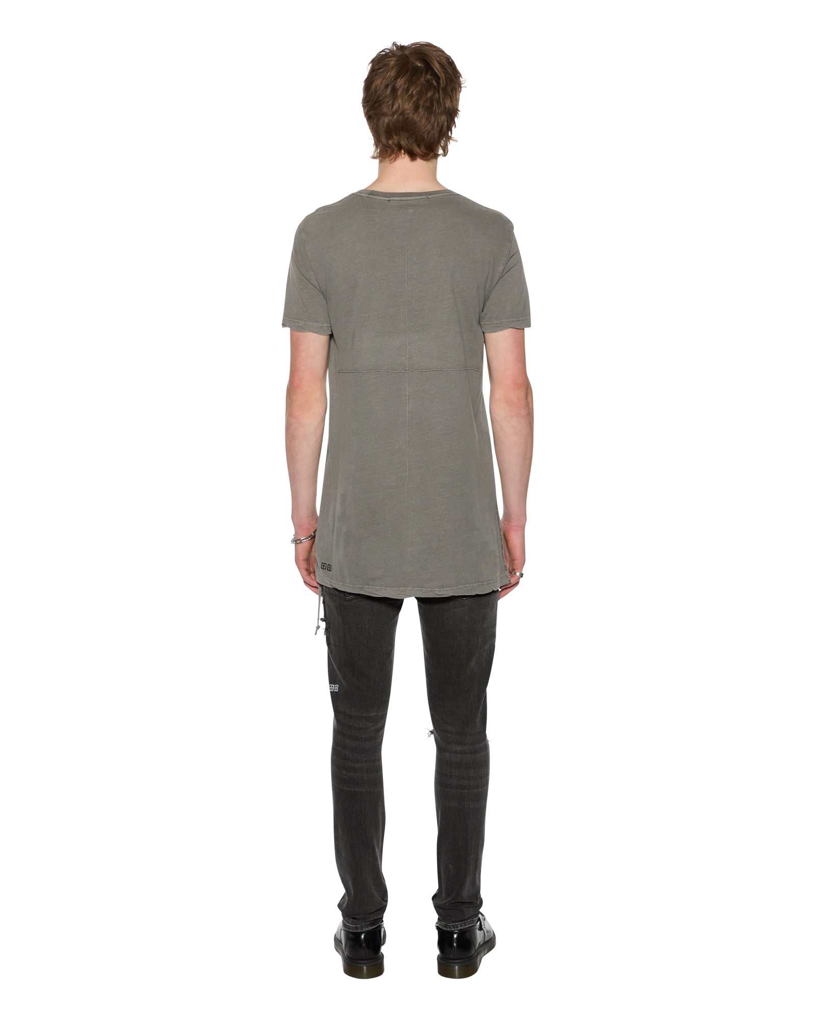Buy Sioux Ss Tee Vintage Grey | Ksubi - Image 5