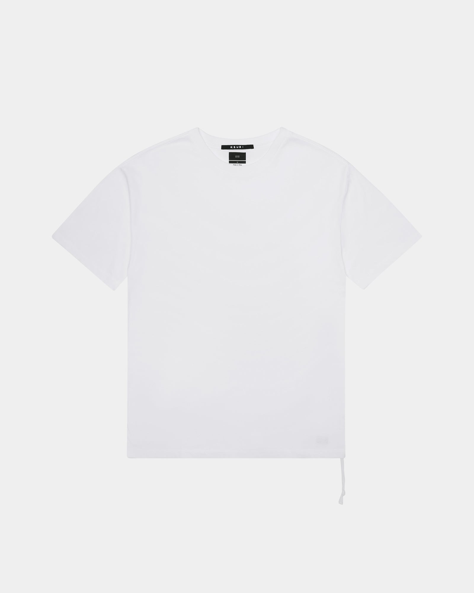 Buy Biggie Ss Tee Worn in White | Oversized Tee - Image 5