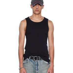 Mens Debut Singlet Black Tees