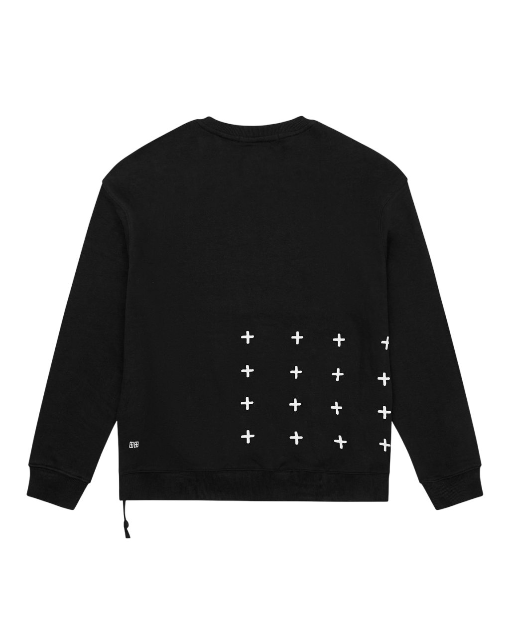 Buy NYC 4x4 Biggie Crew Jet Black | Men's Oversized Crewneck | KSUBI - Image 5
