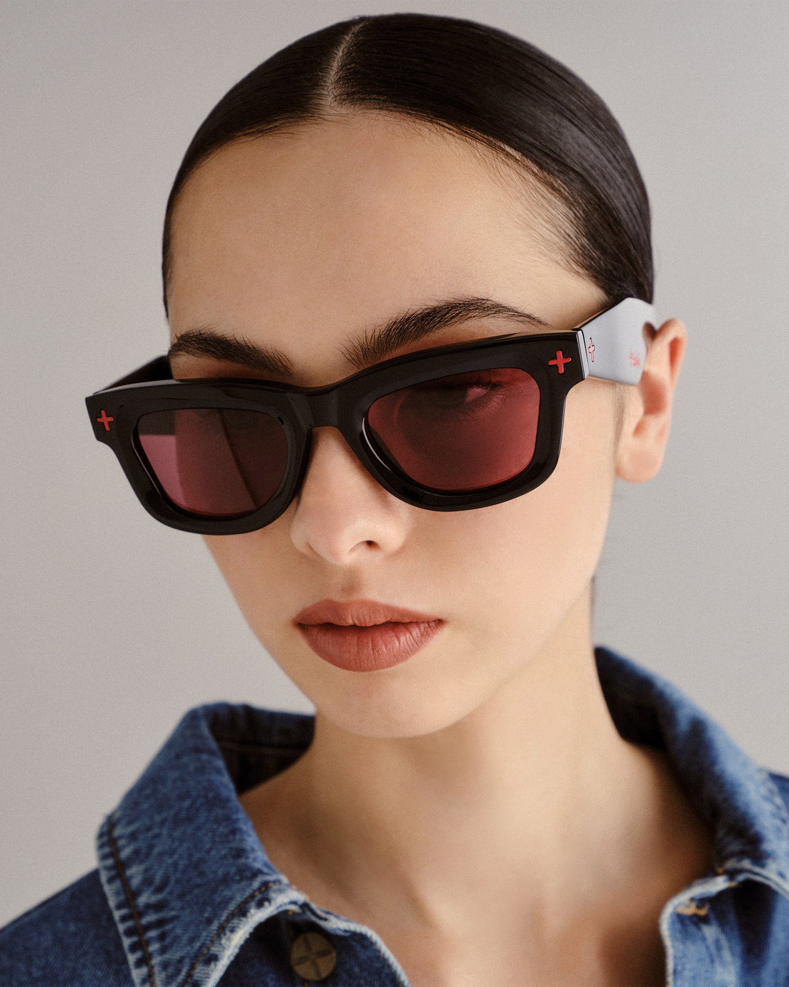 Goodsen Sunglasses Black/Red - Image 2