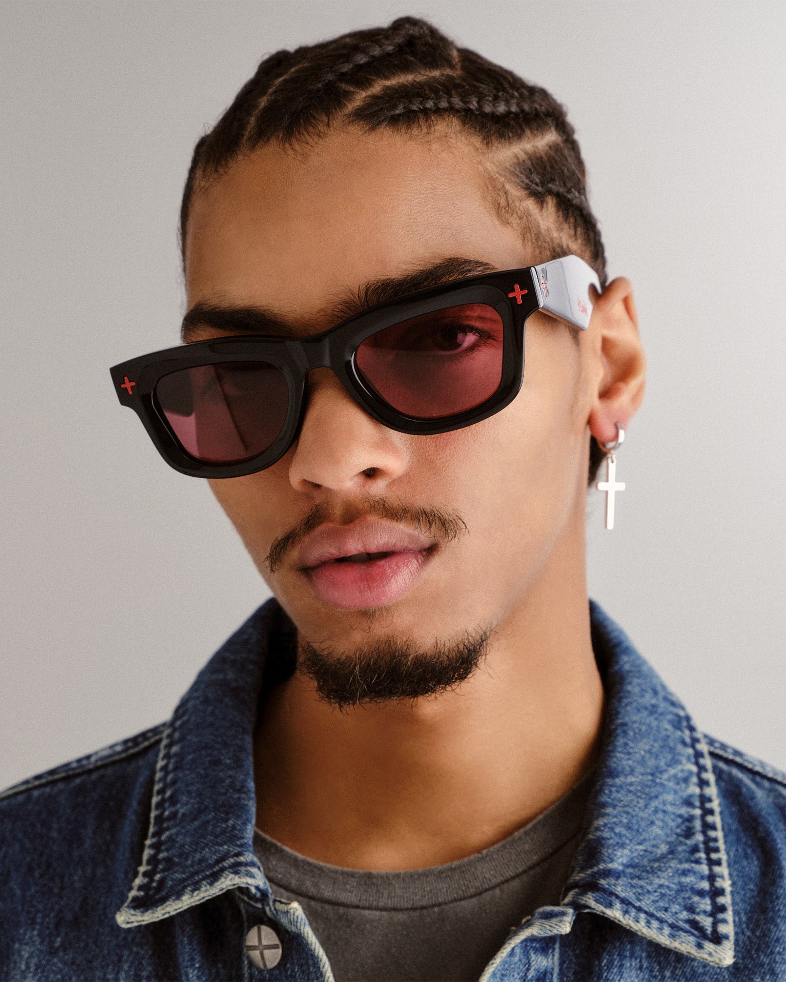 Goodsen Sunglasses Black/Red - Image 4