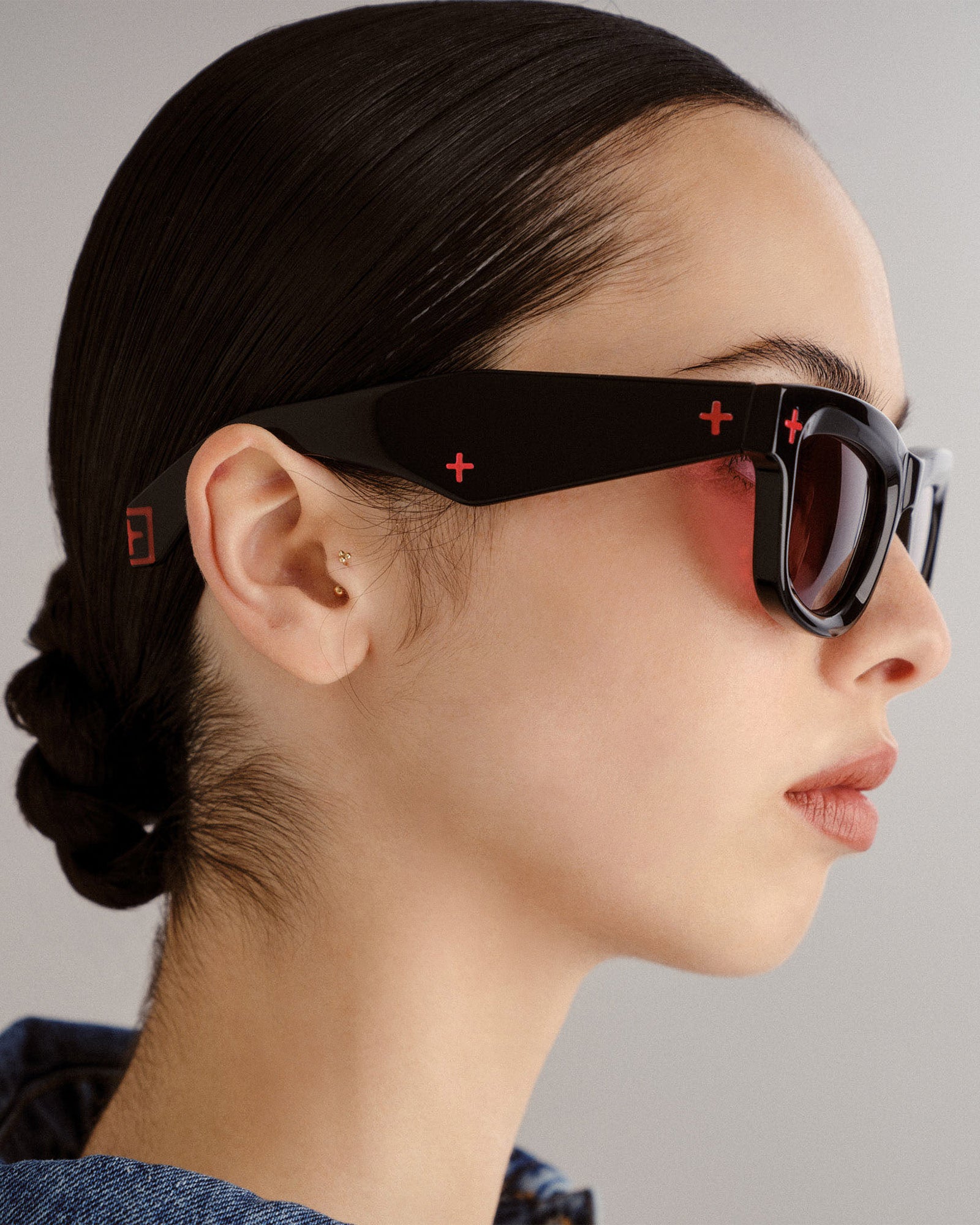 Goodsen Sunglasses Black/Red - Image 6