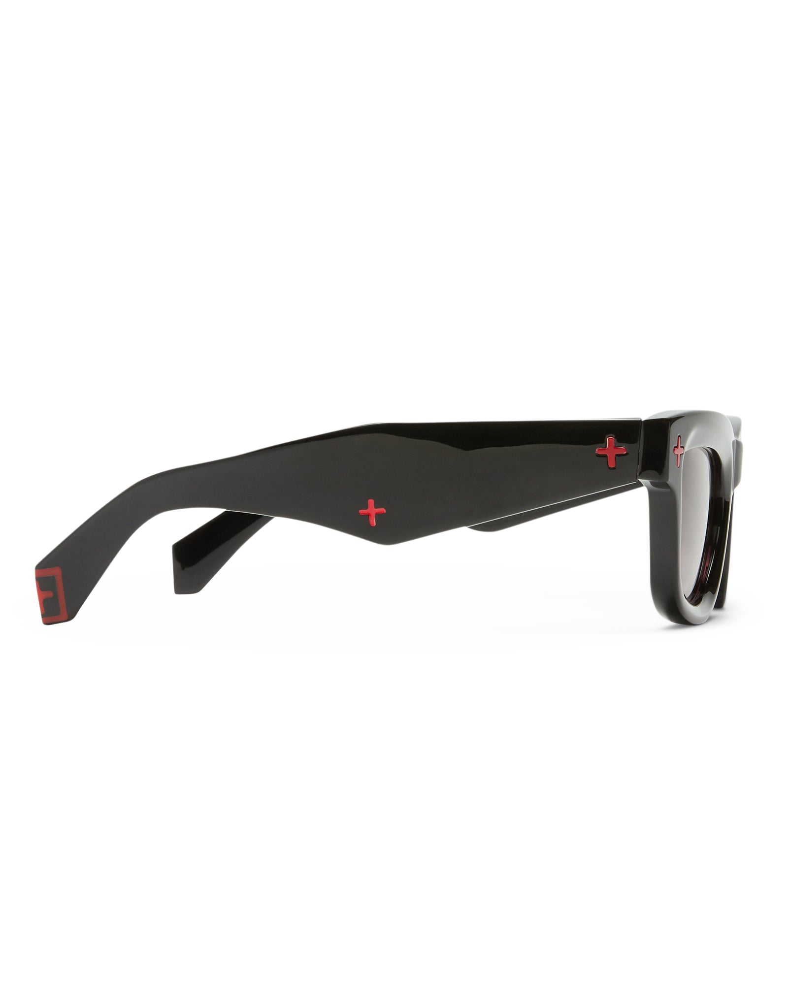 Goodsen Sunglasses Black/Red - Image 7