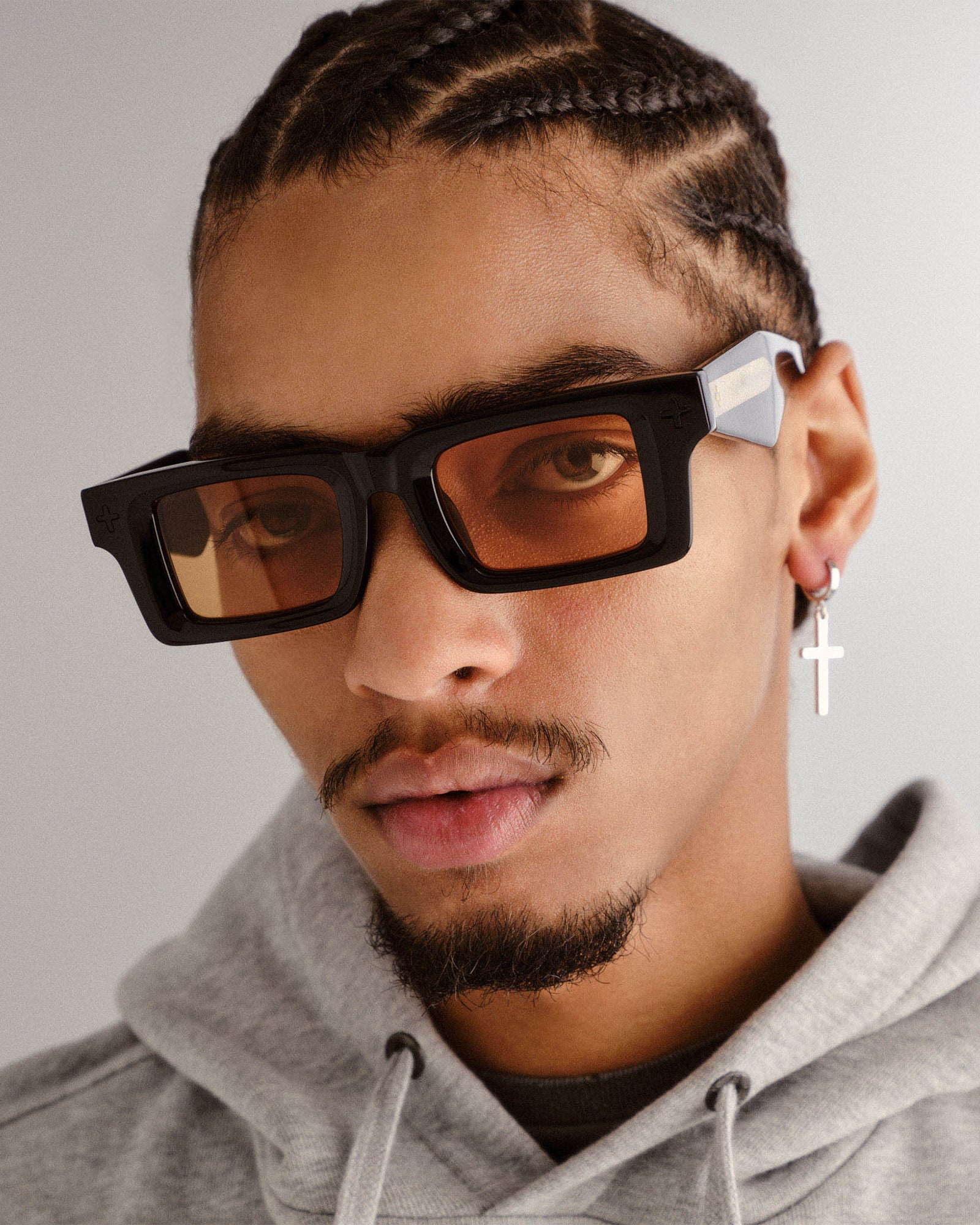 Smiths Rectangle Sunglasses - Black/Gold - Image 2