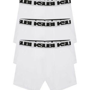 Royalty Boxer Brief Underwear 3 pack - White