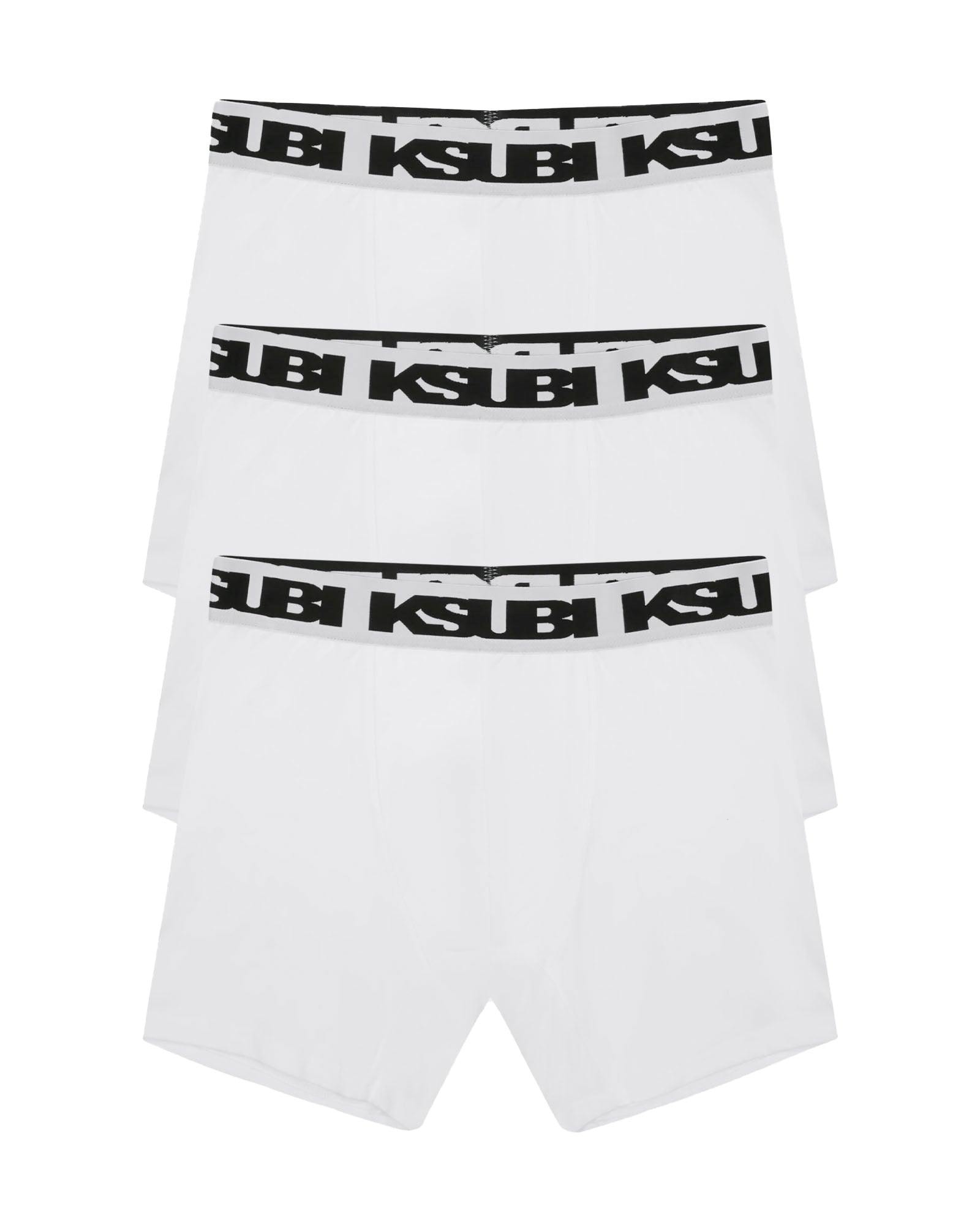 Royalty Boxer Brief Underwear 3 pack - White