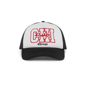 Chicago And The Streets Trucker Cap Black