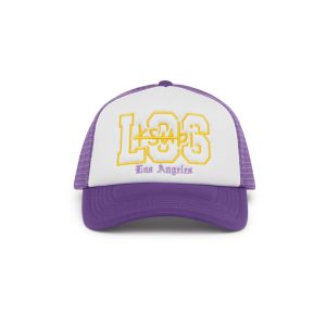 La And The Streets Trucker Cap Purple