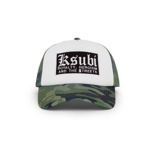 Krome Puff Trucker Cap Camo