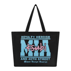 Miami And The Streets Tote Black