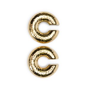 Gold Ripple Ear Cuff