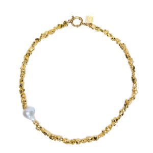 Uncut Gold Choker