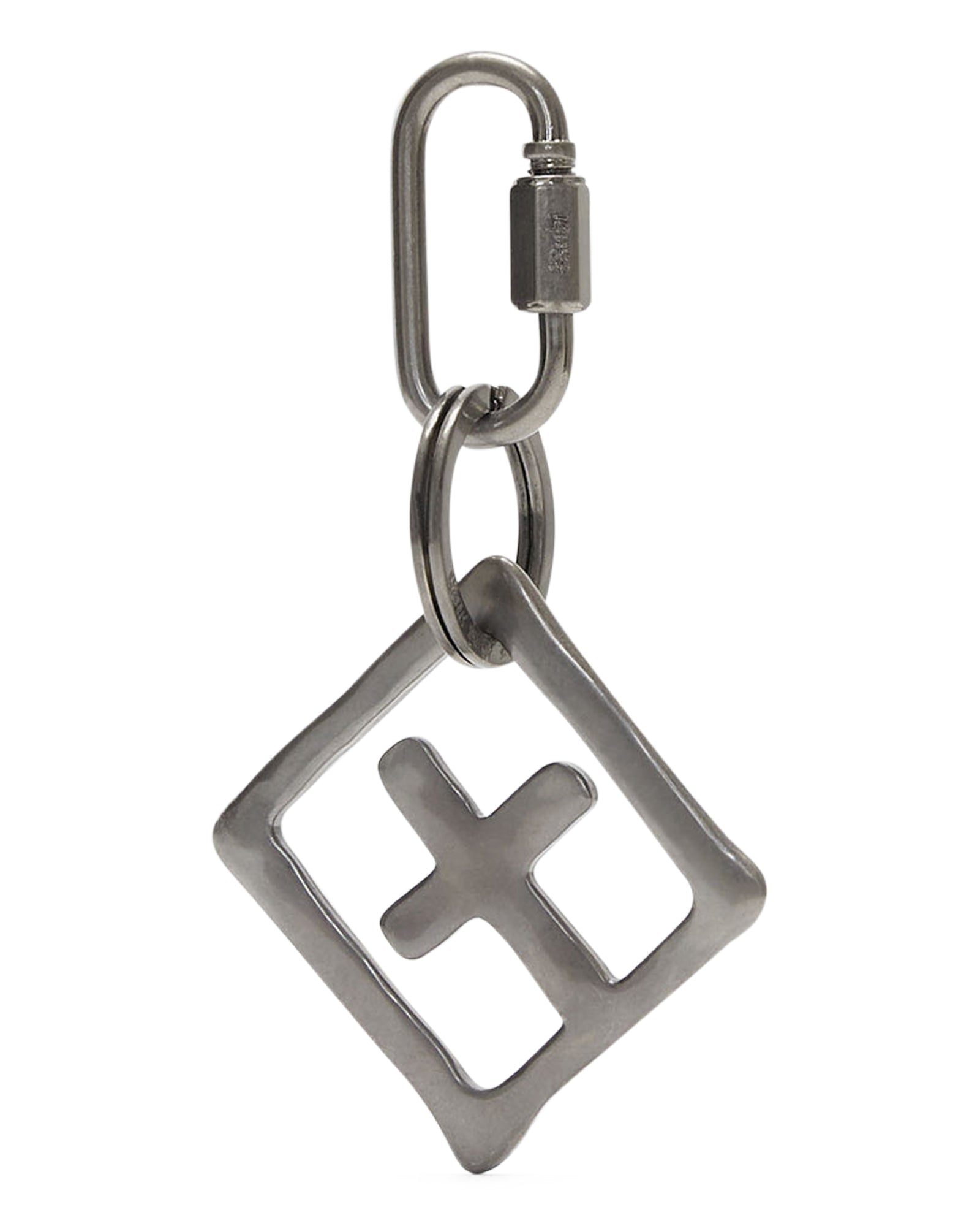 1999 Metal Key Ring - Antique Silver - Image 2