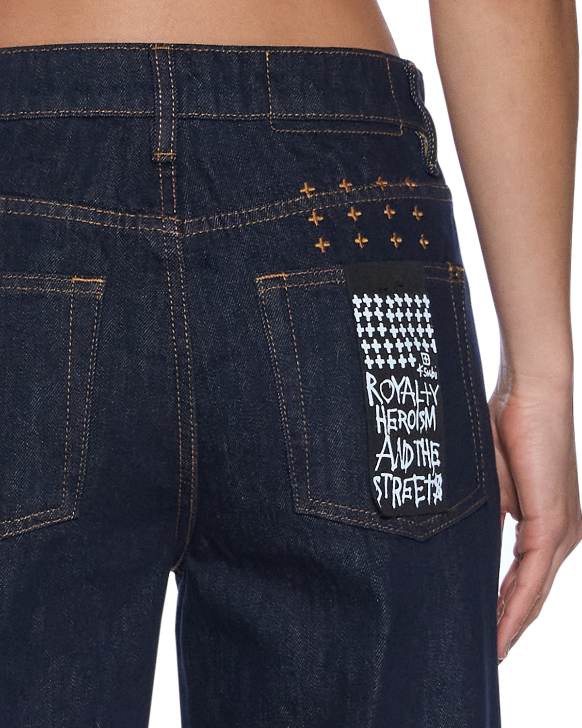 Womens Empire Jean Original Straight Denim Jeans - Image 3