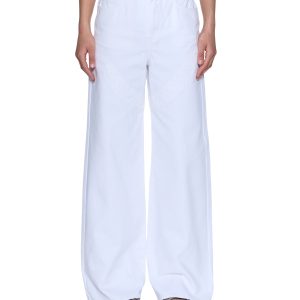 Womens Strider Saddle Fresh Wide Denim Jeans