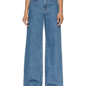 Strider Wide Leg Jeans Heritage - Blue Denim