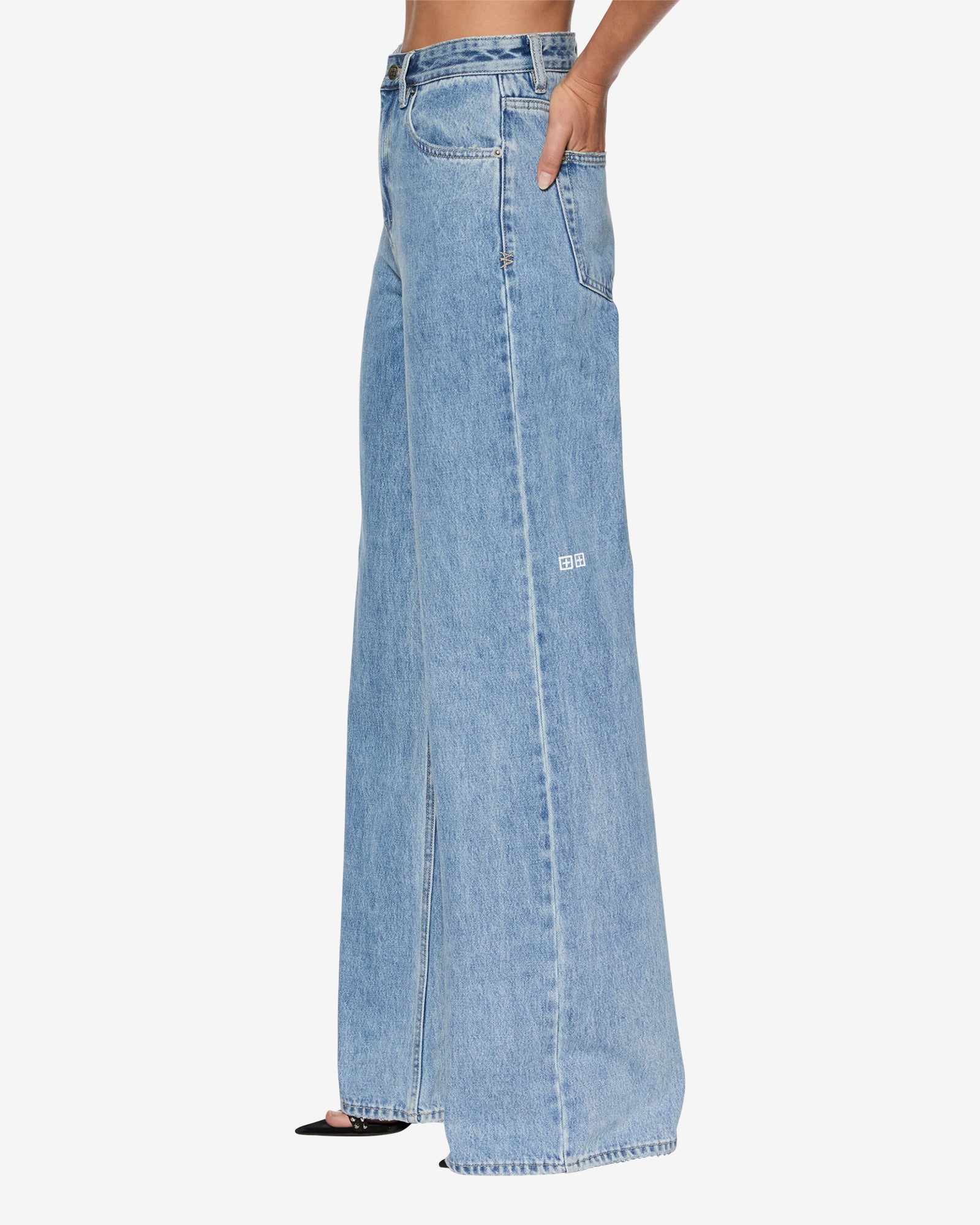 Buy Strider Authentik | Wide Leg Denim Jean | KSUBI - Image 4