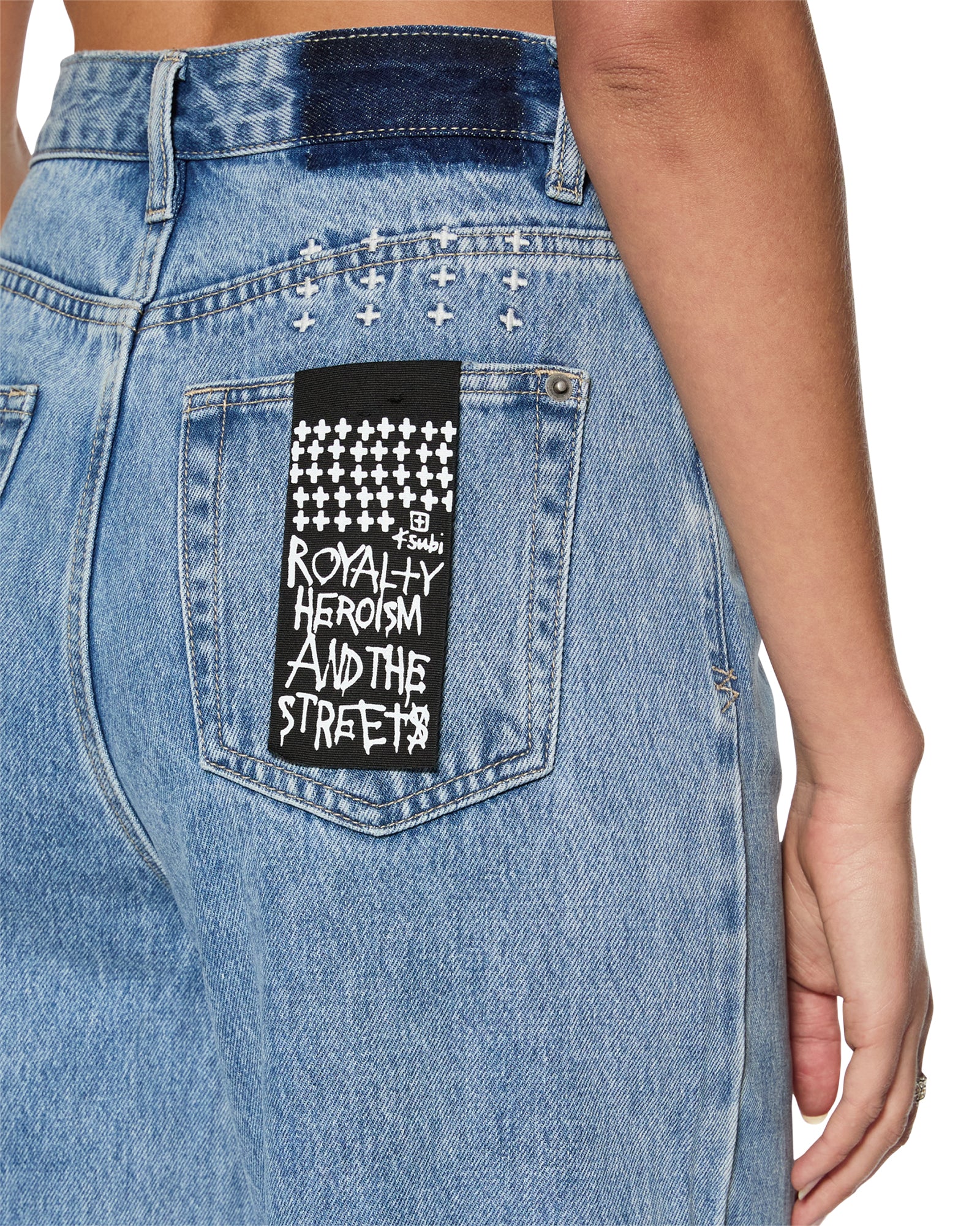 Buy Strider Authentik | Wide Leg Denim Jean | KSUBI - Image 6