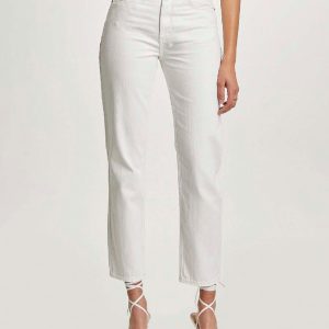 Womens Nine O Blanc Slim Denim Jeans