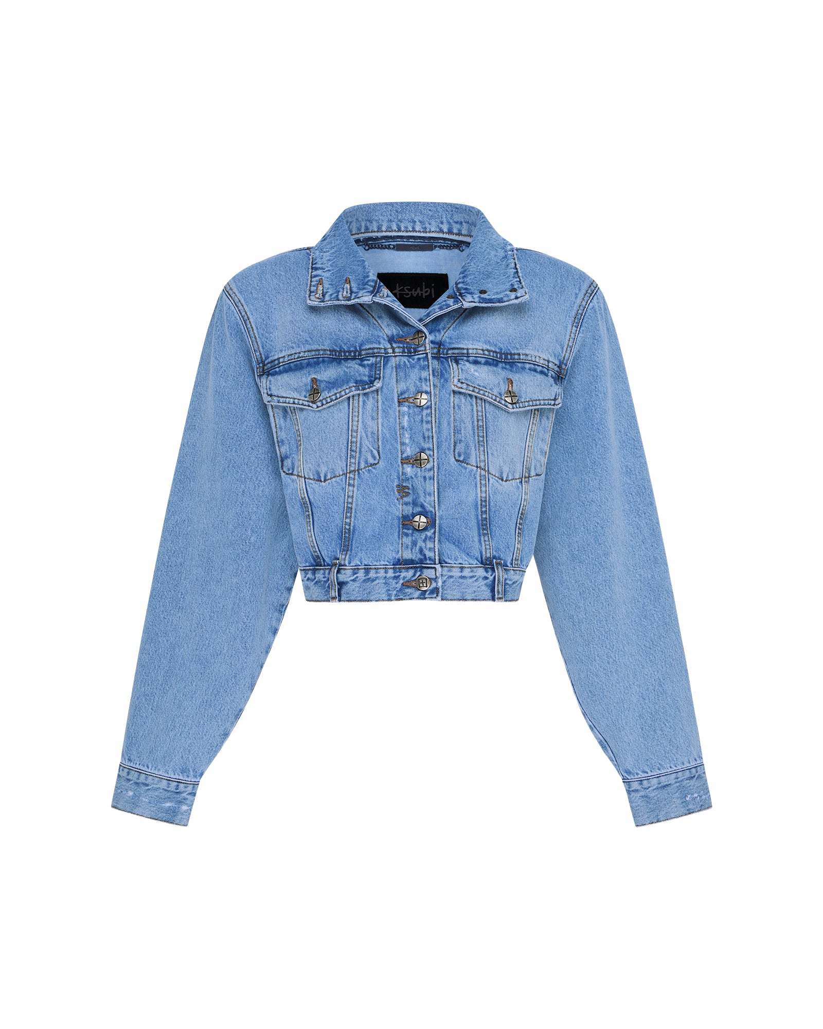 Womens Headline Jacket Mercer Blue Jackets - Image 6
