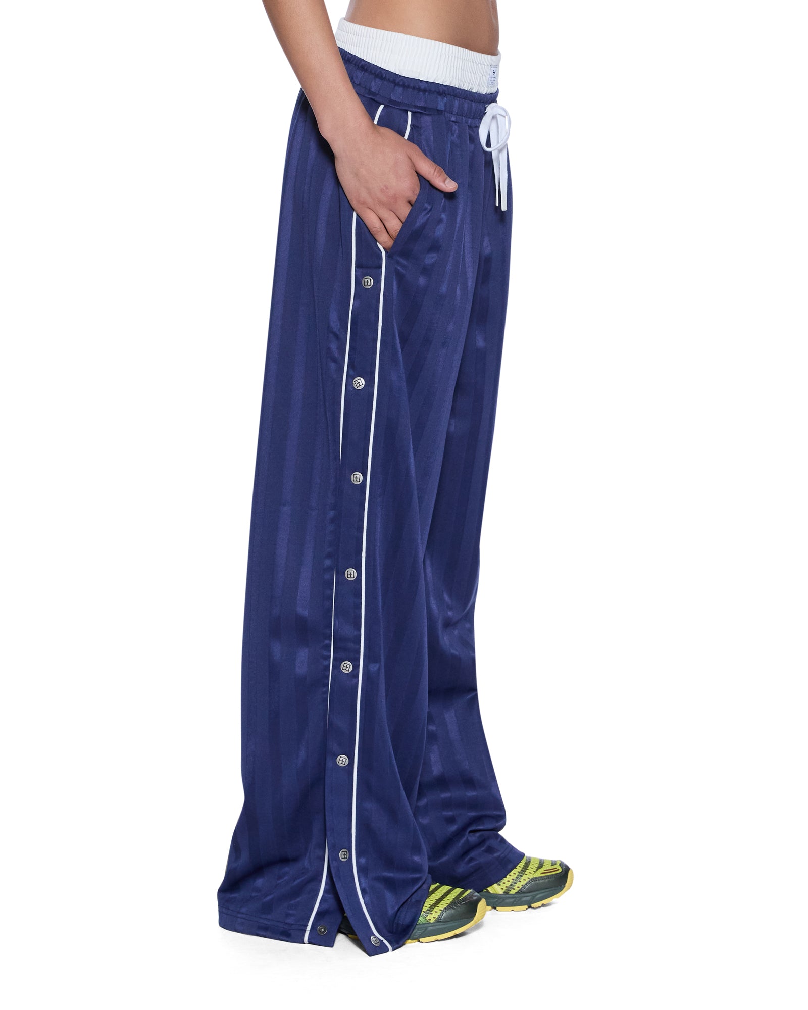 Womens Stacked Origin Trakpant Navy Pants - Image 2