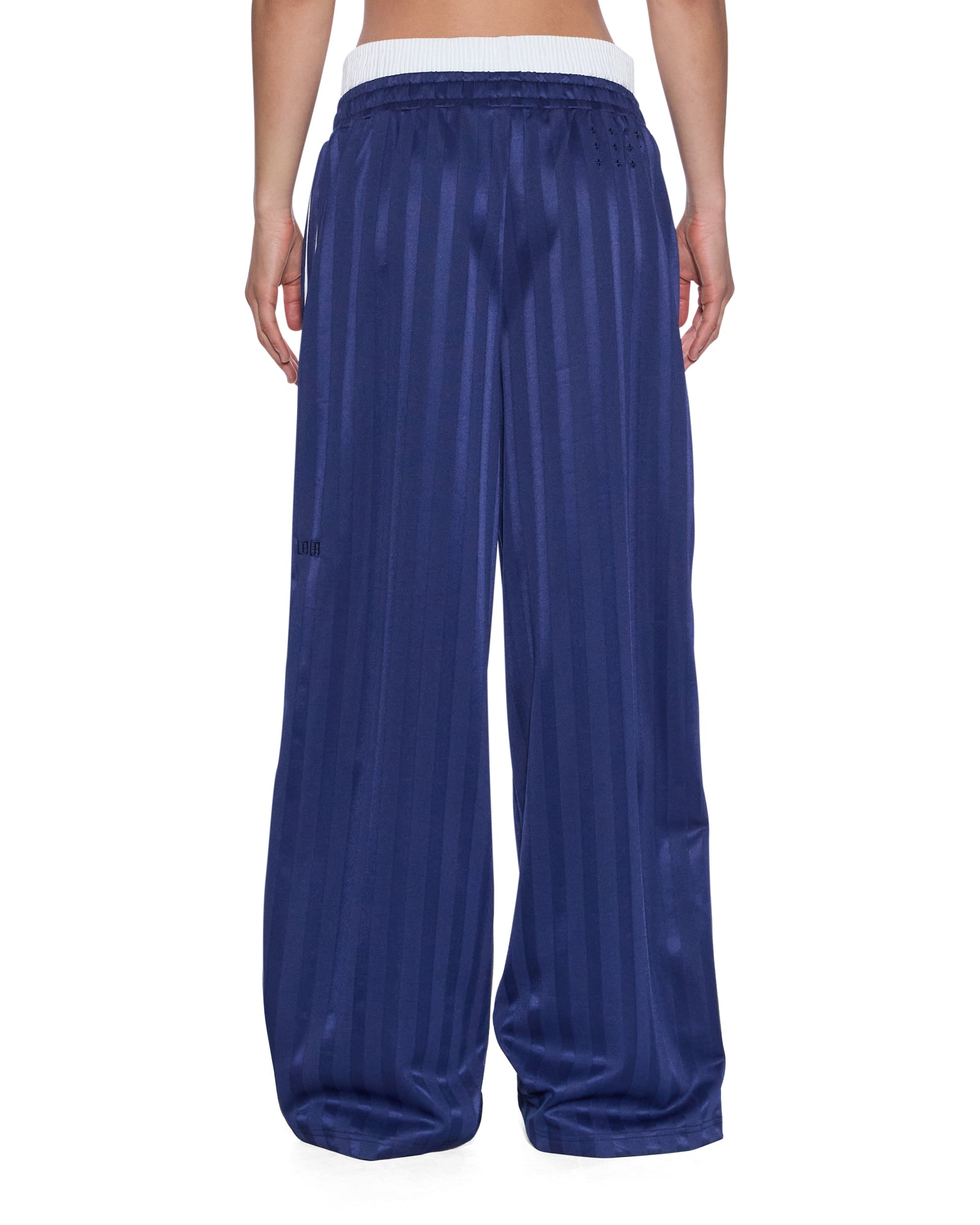 Womens Stacked Origin Trakpant Navy Pants - Image 4