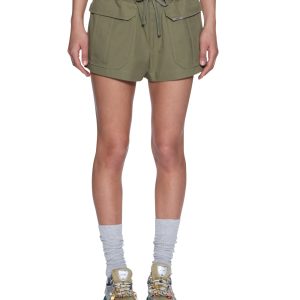 Womens Harper Shorts Khaki Walkshorts