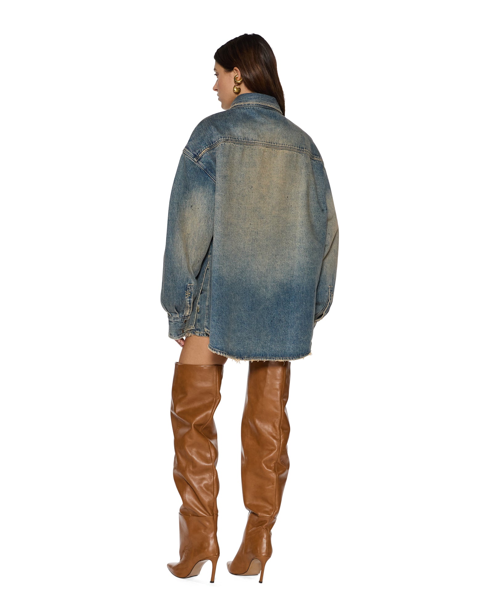 Womens Oversized Ls Shirt Dune Shirts - Image 4