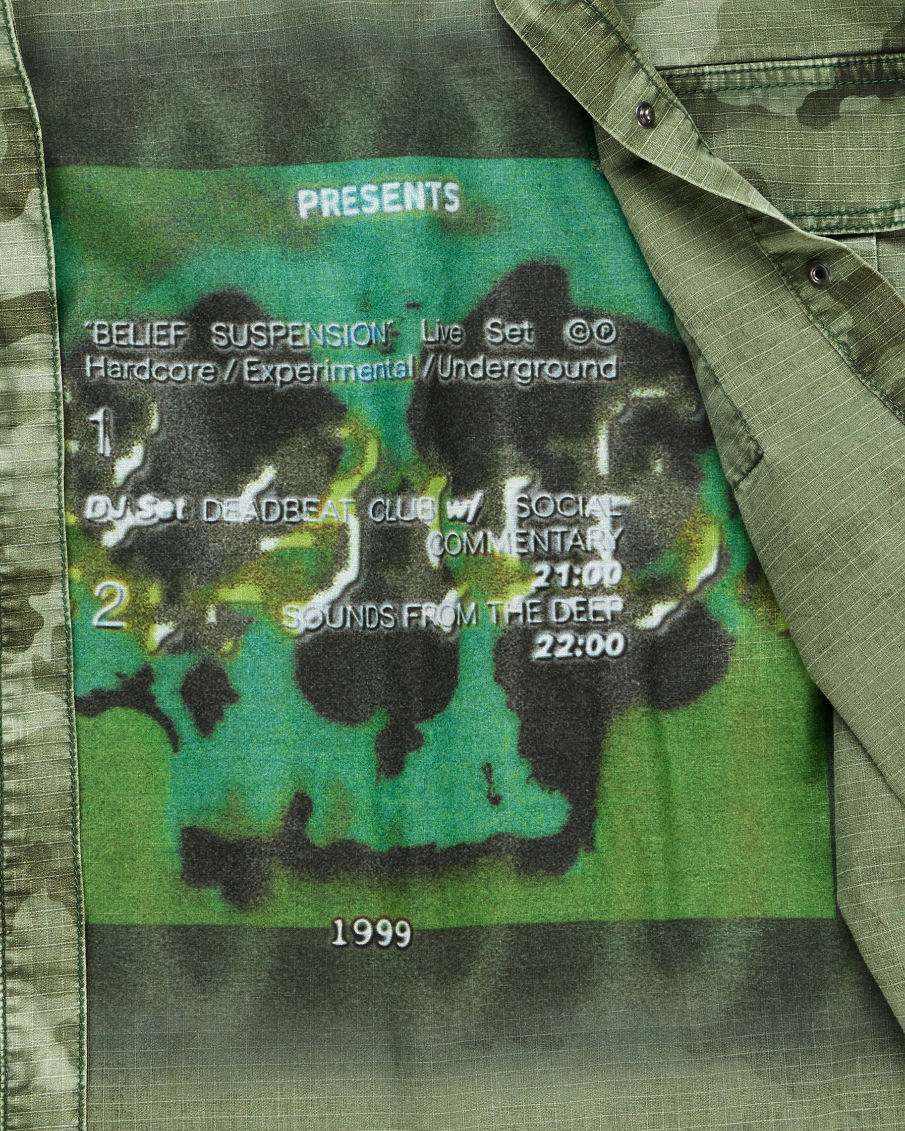 Womens Astra Cargo Shirt Hash Camo Shirts - Image 8