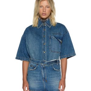 Womens Garage Ss Shirt Aged Shirts