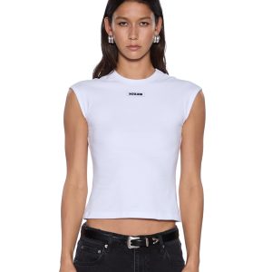 Staple Short Sleeve Full Length Tee - White