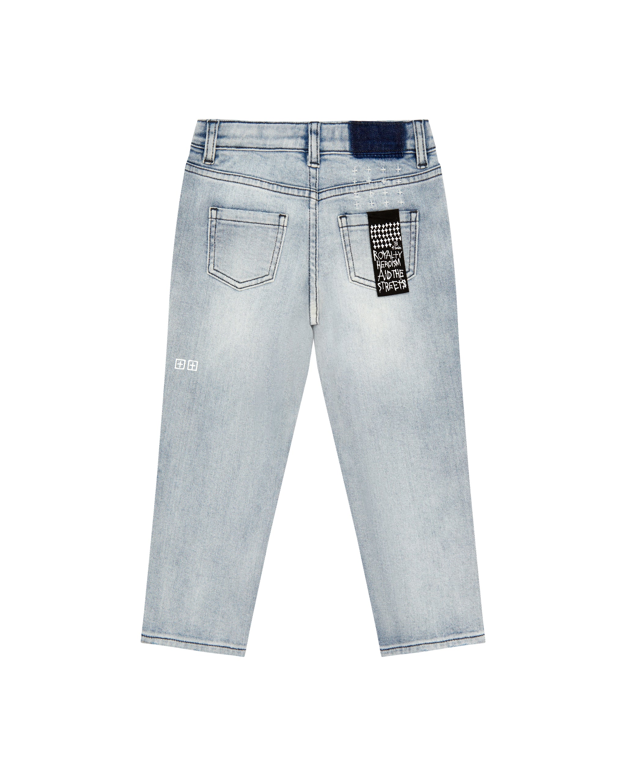 Lil Jett Kids Jeans - Blue Denim - Image 3
