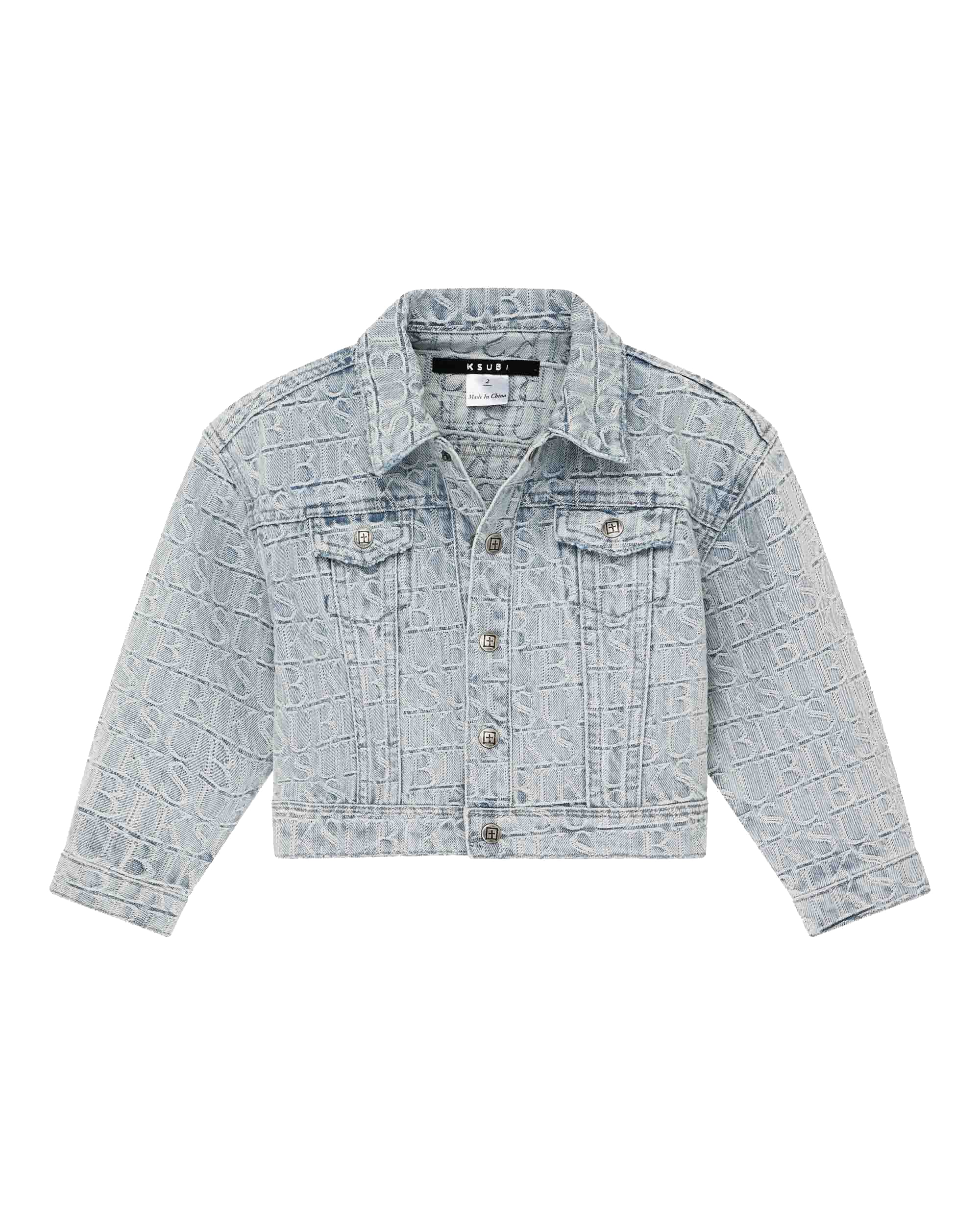 Kids Lil Oh G Jacket Tile Jackets - Image 2