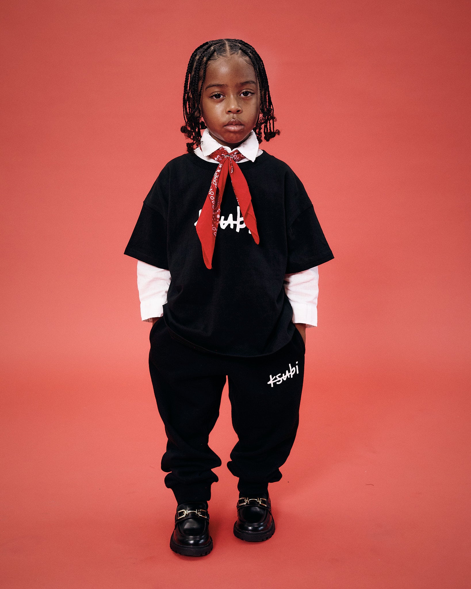 1999 Lil Trak Pant Kids Sweatpants - Black - Image 2