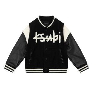 1999 Lil King Letterman Jacket - Black