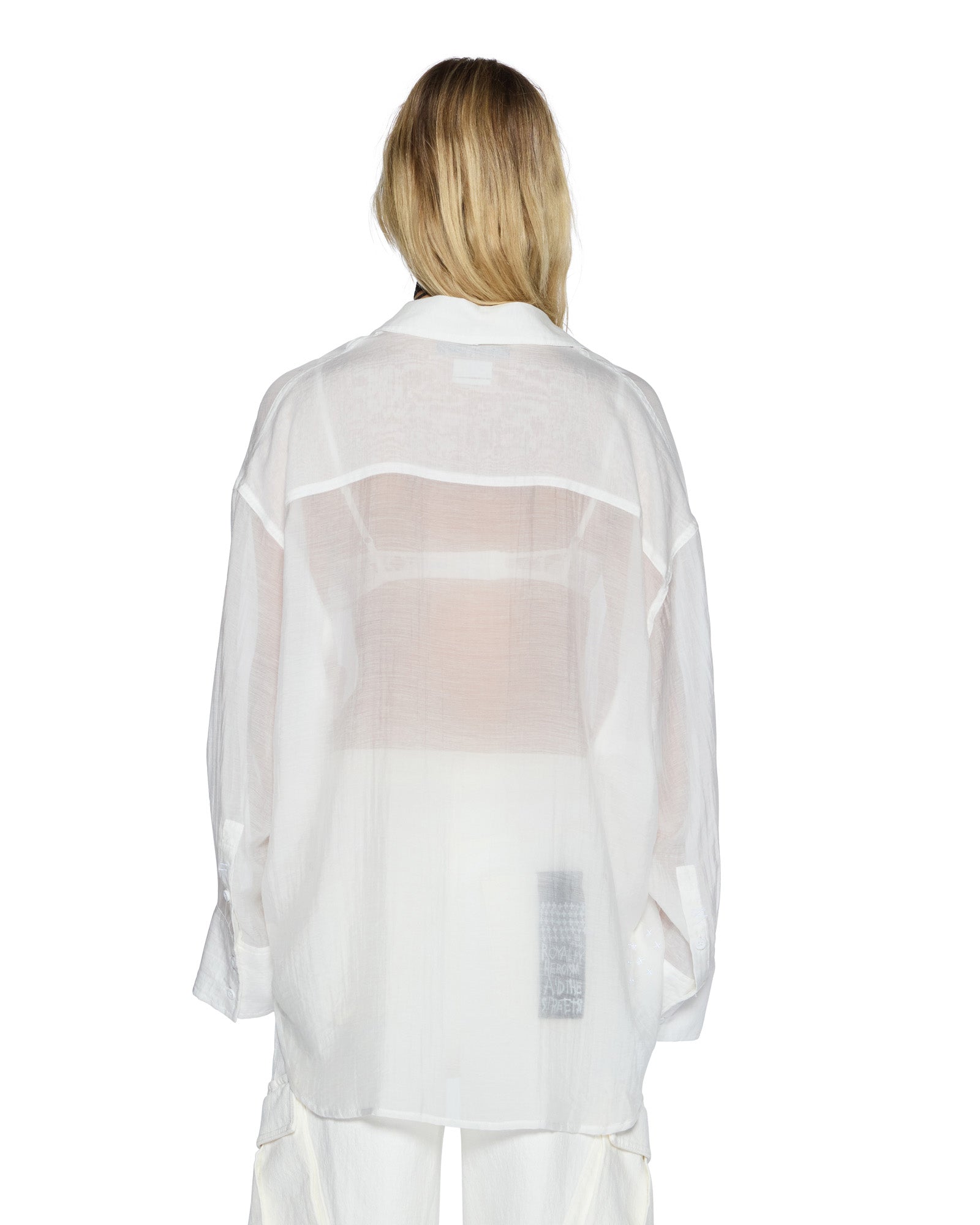 Womens Labels Astra Ls Shirt White Shirts - Image 4