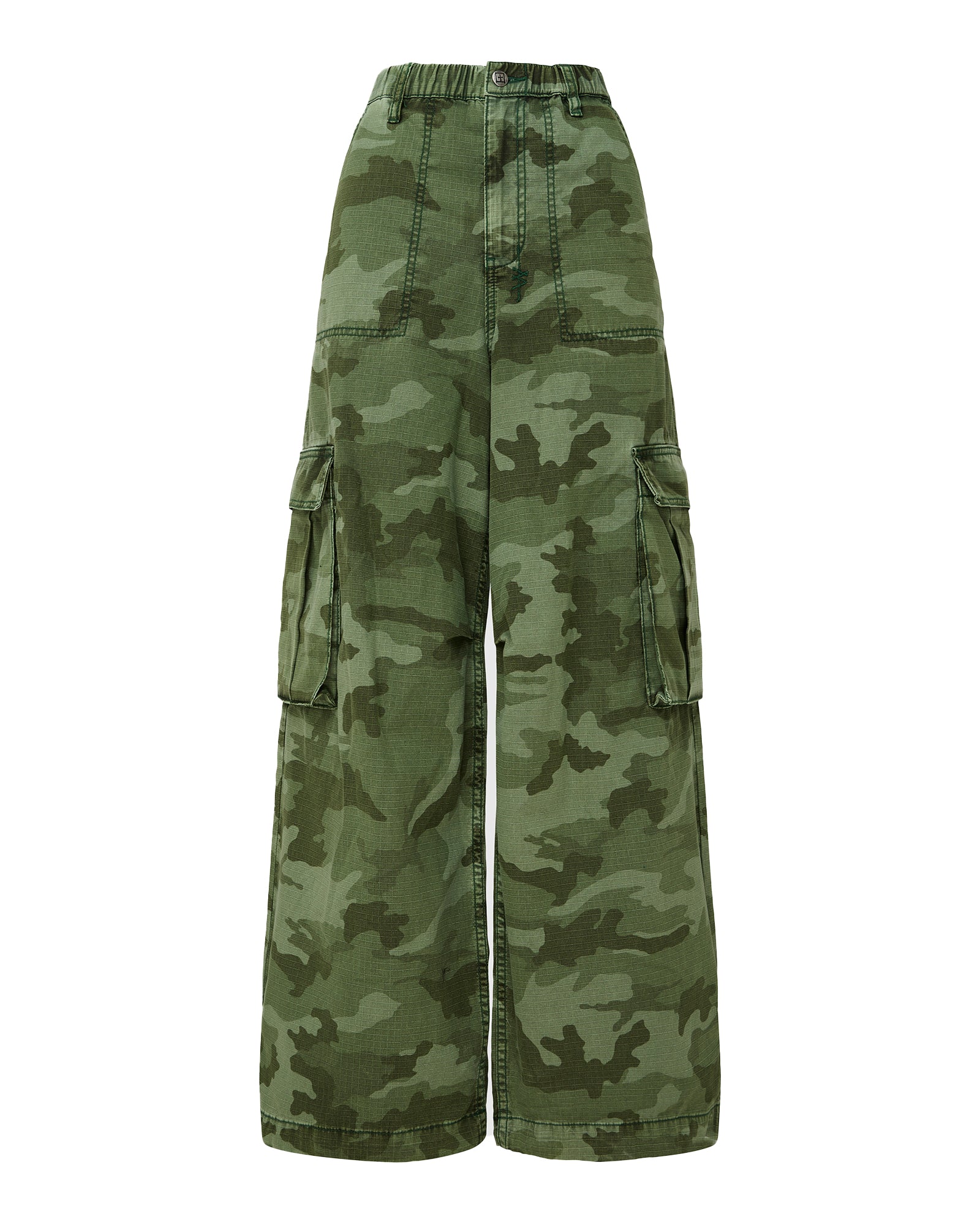 Womens Ksuper Cargo Pant Hash Camo Pants - Image 6