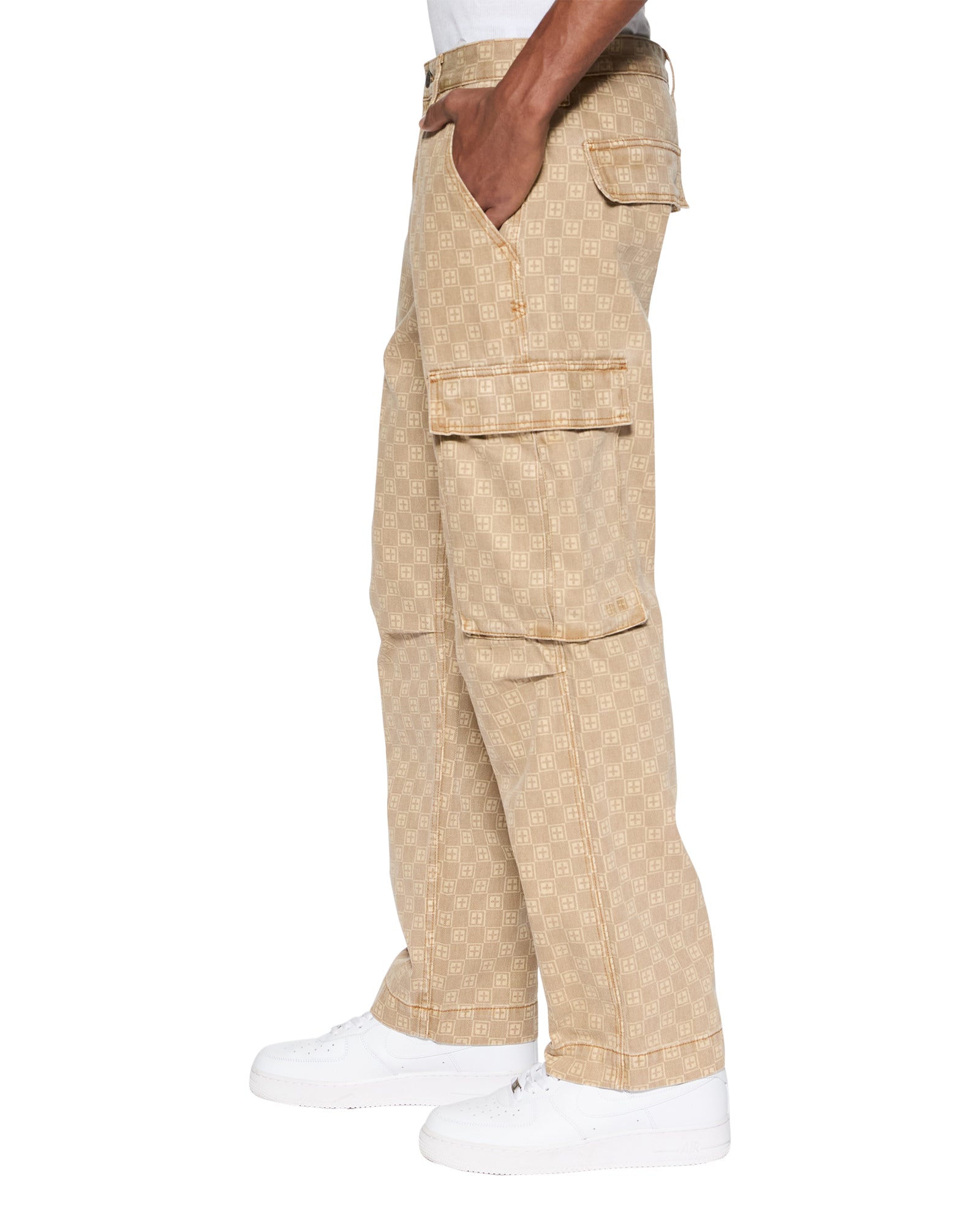 Box Fugitive Tan Cargo Pants - Image 2