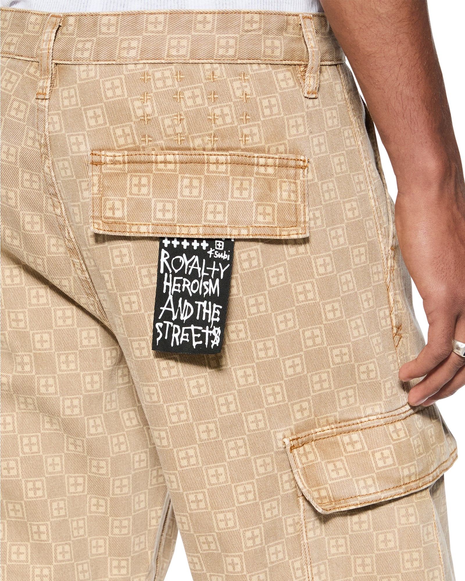 Box Fugitive Tan Cargo Pants - Image 3