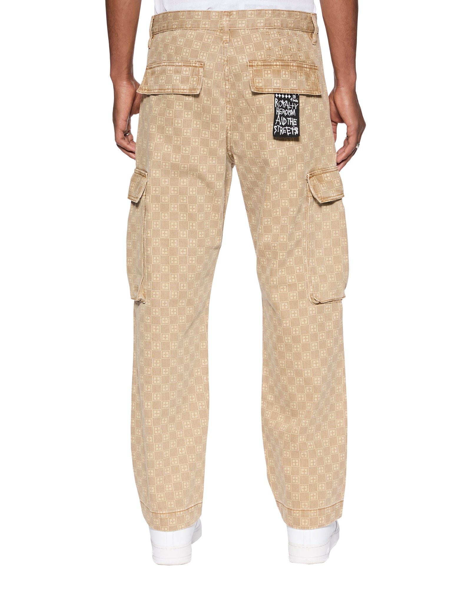 Box Fugitive Tan Cargo Pants - Image 4
