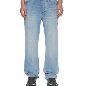 Mens Hazlow Manhattan Straight Denim Jeans