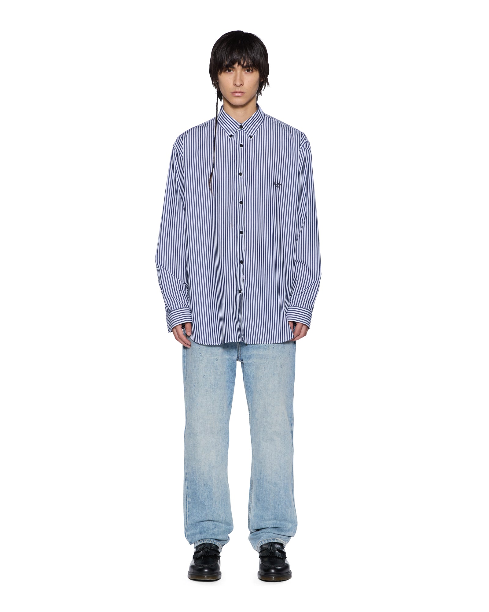 Mens Hazlow Manhattan Straight Denim Jeans - Image 2