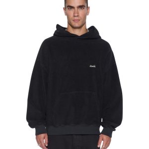 Mens 1999 Ekcess Hoodie Jet Black Fleece